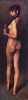 約翰 辛格 薩金特 Nude Egyptian Girl 約翰 辛格 薩金特 Nude Egyptian Girl